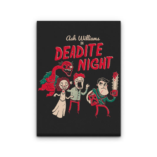 Deadite Night - Canvas Print