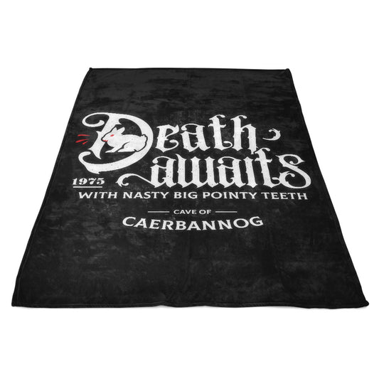 Death Awaits - Fleece Blanket