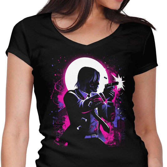 Death's Very Emissary - Women's V-Neck