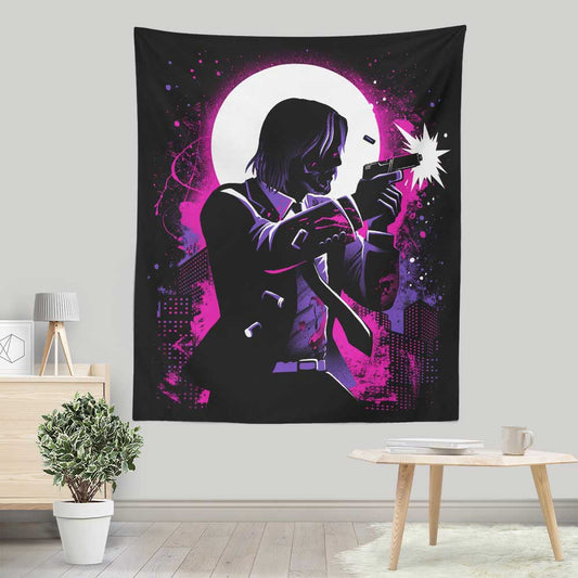 Death's Very Emissary - Wall Tapestry