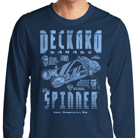 Deckard Garage - Long Sleeve T-Shirt