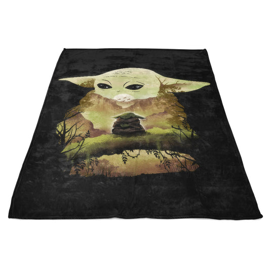 Deep in Thought - Fleece Blanket