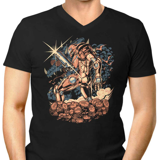 Deep Space Hunting - Men's V-Neck