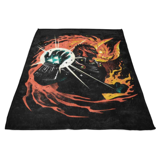 Demon King - Fleece Blanket
