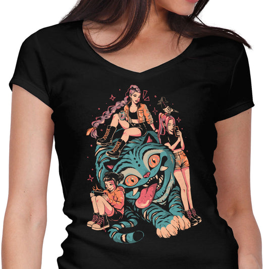 Demon Pillow - Women's V-Neck