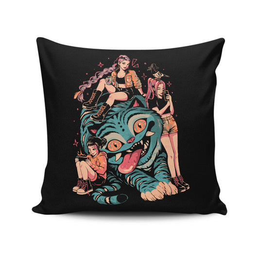 Demon Pillow - Throw Pillow
