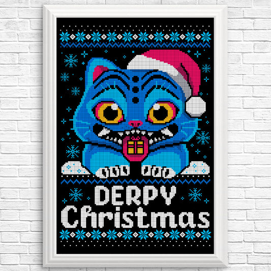 Derpy Christmas Sweater - Posters & Prints