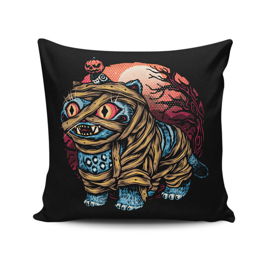Derpy Mummy - Throw Pillow