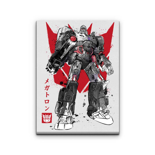 Destruction Sumi-e - Canvas Print