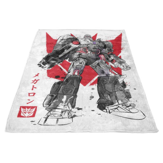 Destruction Sumi-e - Fleece Blanket