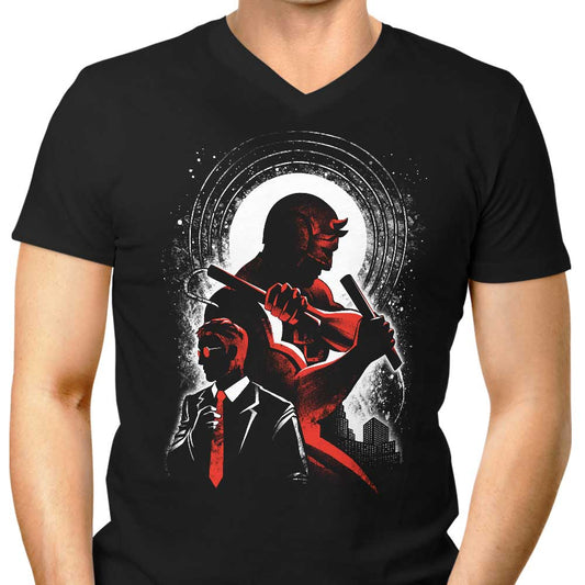 Devil Lawyer - Men's V-Neck