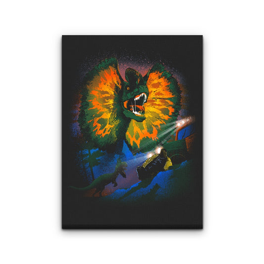 Dilophosaurus - Canvas Print