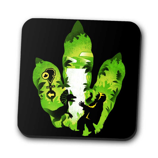 Dilophosaurus Footprint - Coasters
