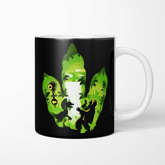 Dilophosaurus Footprint - Mug
