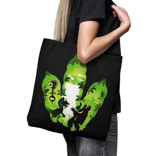 Dilophosaurus Footprint - Tote Bag