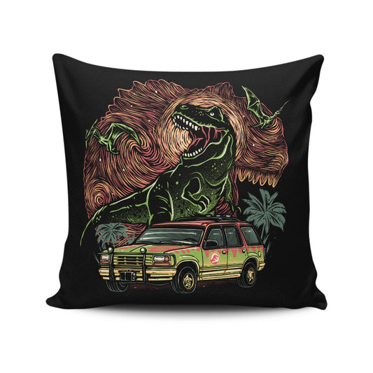 Dino Expedition - Throw Pillow