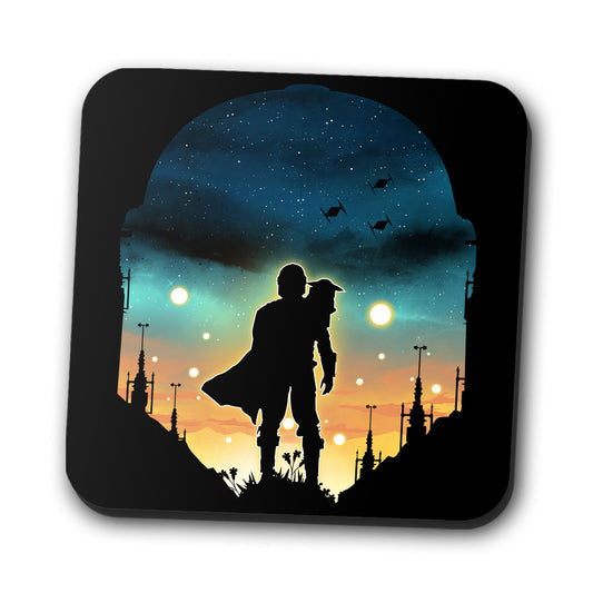 Djarin Sunset - Coasters