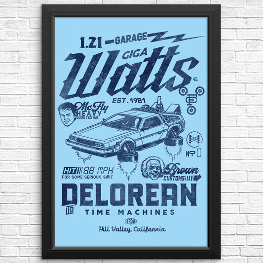 Doc Brown Customs - Posters & Prints