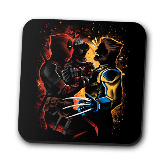 Dogpool Love - Coasters