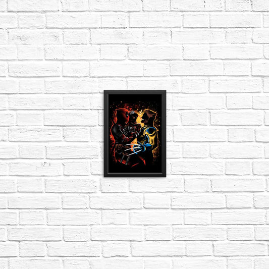 Dogpool Love - Posters & Prints