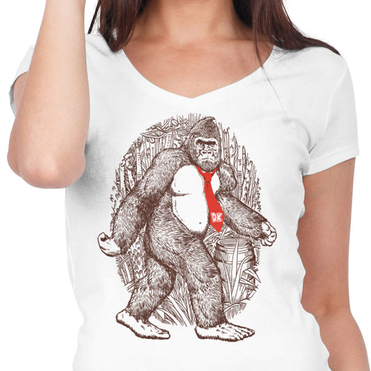 Donkey Sighting - Women's V-Neck