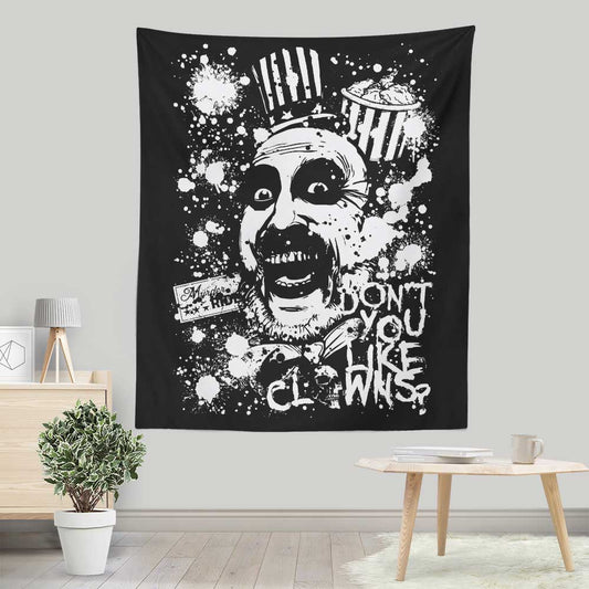 Don't You Like Clowns - Wall Tapestry