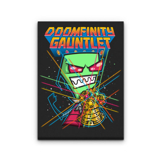 Doomfinity Gauntlet - Canvas Print