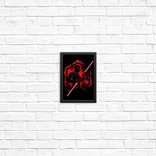 Double Bladed Warrior - Posters & Prints