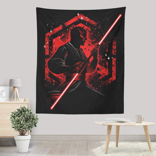 Double Bladed Warrior - Wall Tapestry