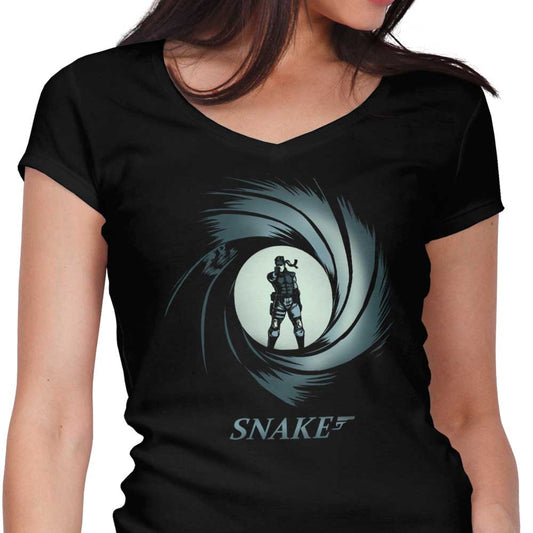 Double O' Snake - Women's V-Neck