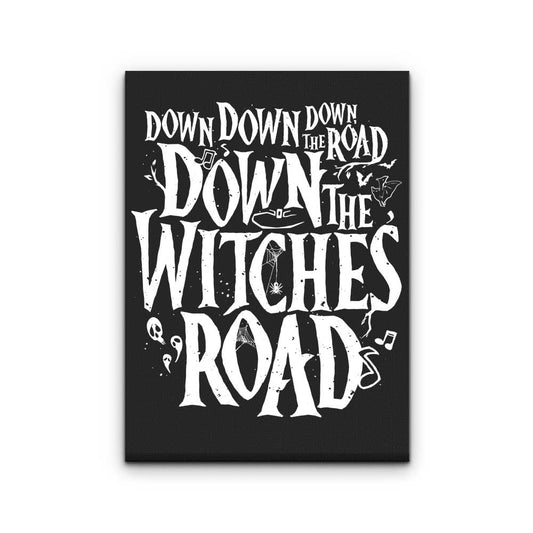 Down the Road - Canvas Print