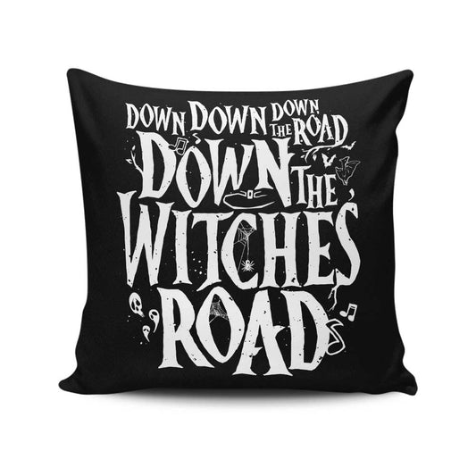 Down the Road - Throw Pillow