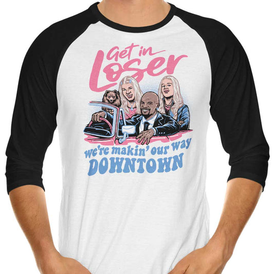 Downtown Driving - 3/4 Sleeve Raglan T-Shirt