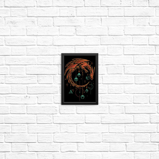 Draconic Dice Keeper - Posters & Prints