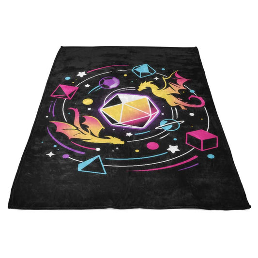 Dragon Dice Solar System - Fleece Blanket