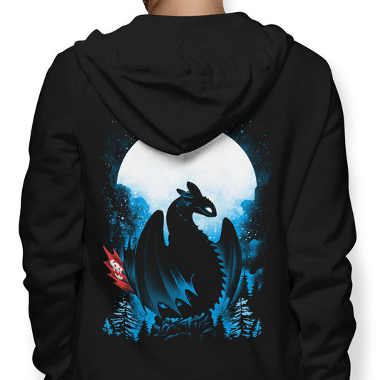 Dragon in the Moonlight - Hoodie