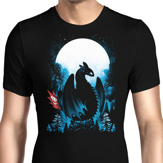 Dragon in the Moonlight - Men's Apparel