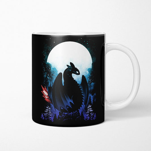 Dragon in the Moonlight - Mug