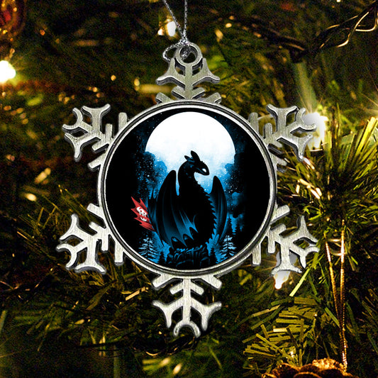 Dragon in the Moonlight - Ornament