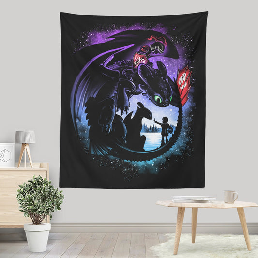 Dragons and Tees - Wall Tapestry