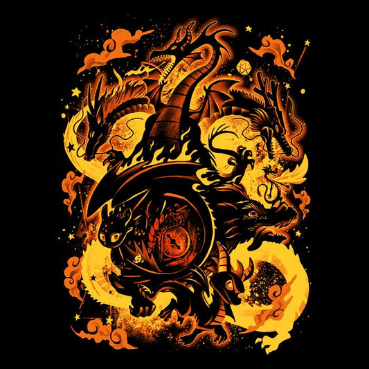 Dragon's Festival - Canvas Print