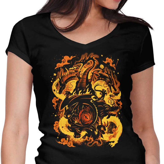 Dragon's Festival - Women's V-Neck