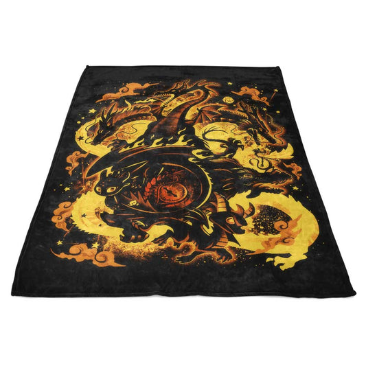 Dragon's Festival - Fleece Blanket