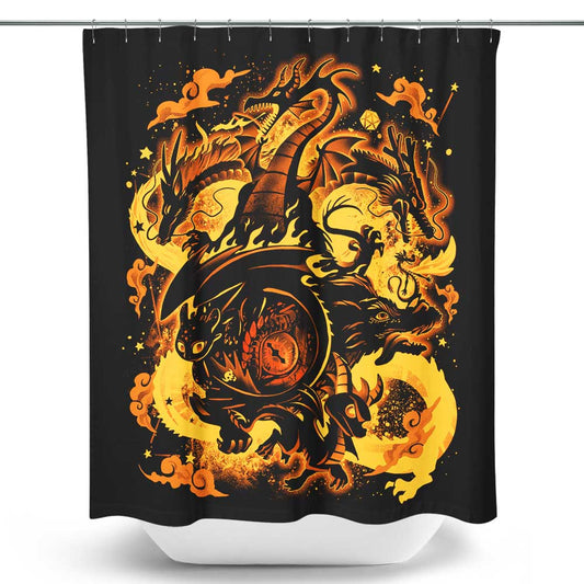 Dragon's Festival - Shower Curtain