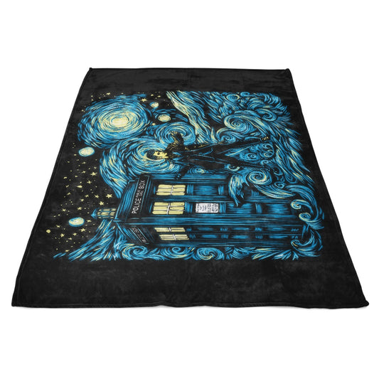 Dreams of Time and Space - Fleece Blanket