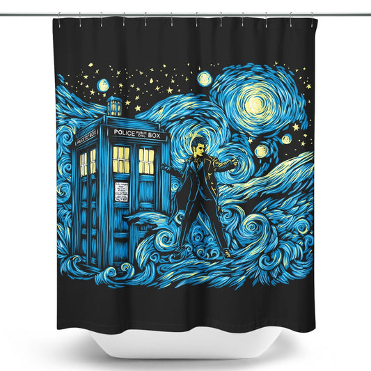 Dreams of Time and Space - Shower Curtain