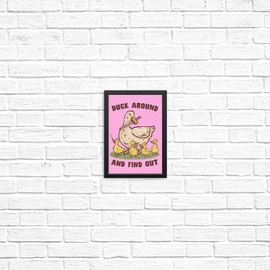 Duck Around - Posters & Prints