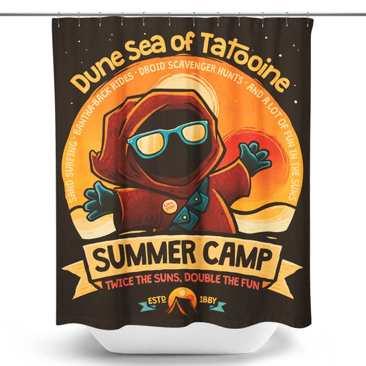 Dune Sea Summer Camp - Shower Curtain