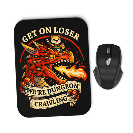 Dungeon Crawling Dragon - Mousepad