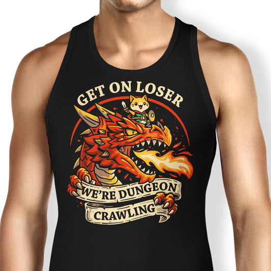 Dungeon Crawling Dragon - Tank Top